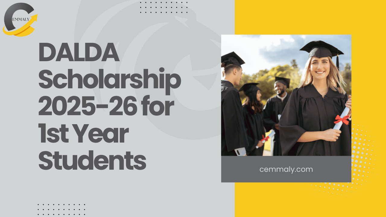 DALDA Scholarship 2025-26 for 1st Year Students